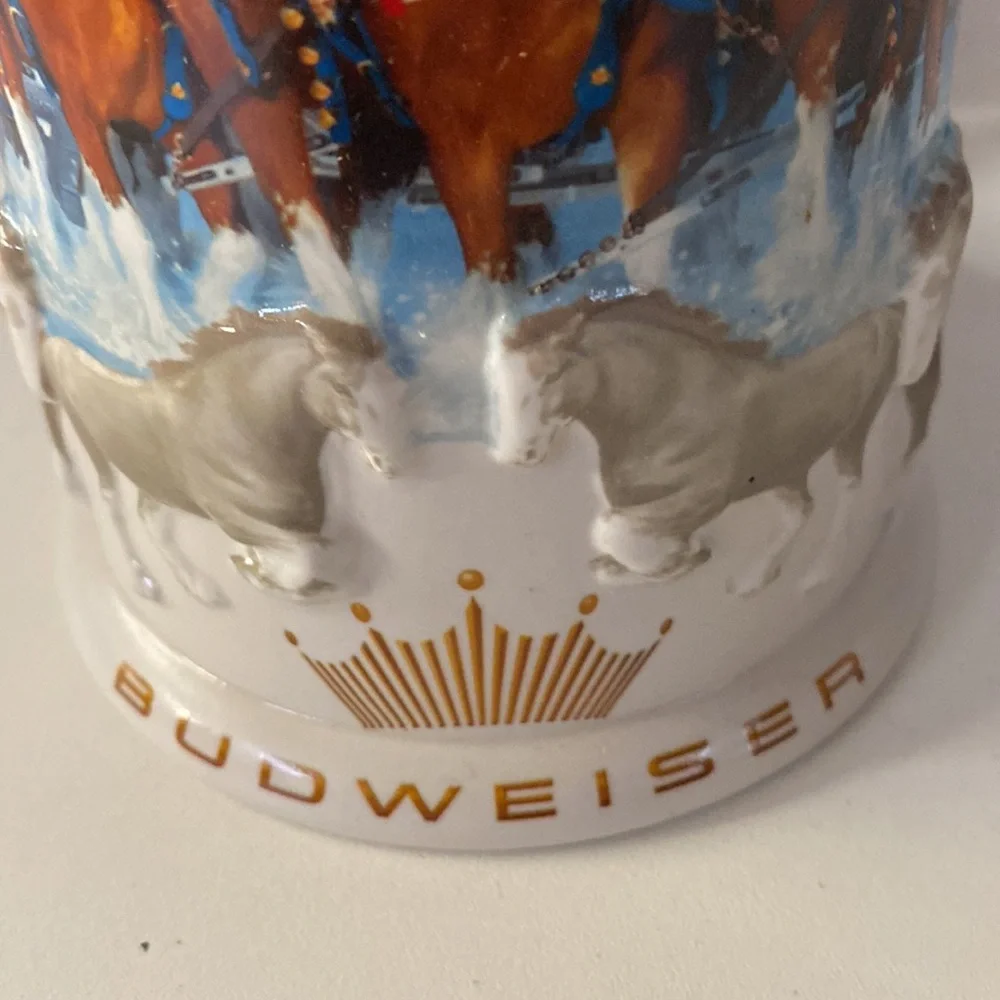 2005‎ Budweiser Holiday Stein